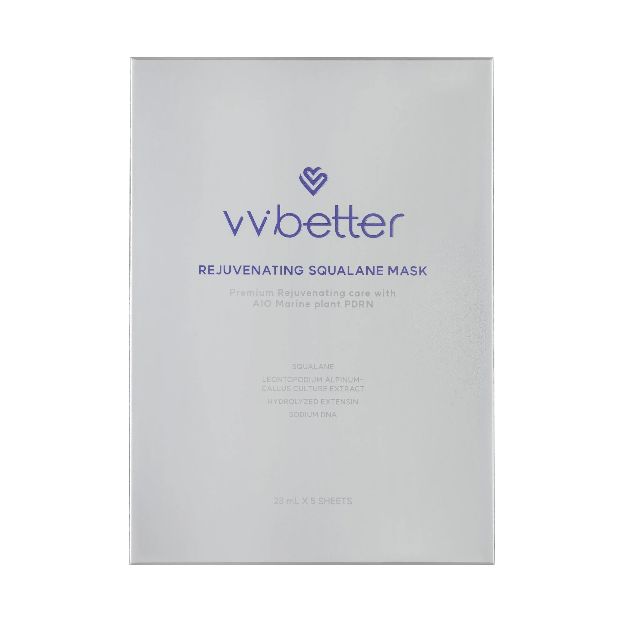 VVBETTER REJUVENATING SQUALANE MASK (5 SHEETS)